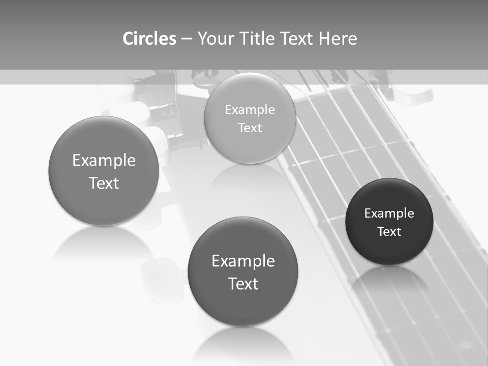 Black Fashion Equipment PowerPoint Template