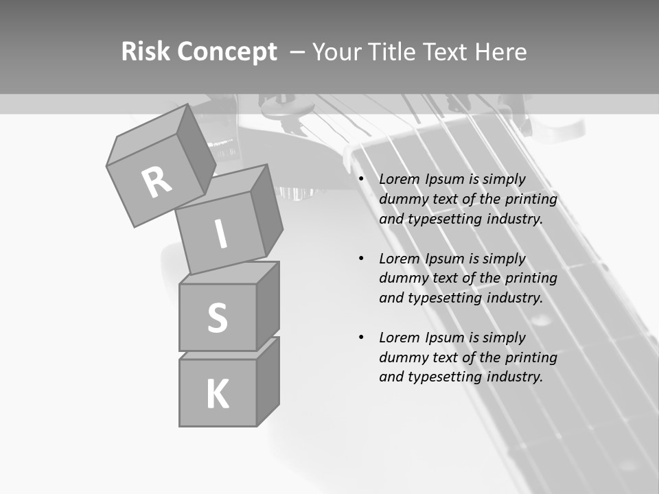 Black Fashion Equipment PowerPoint Template