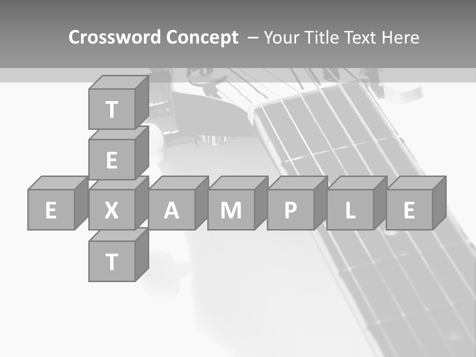 Black Fashion Equipment PowerPoint Template