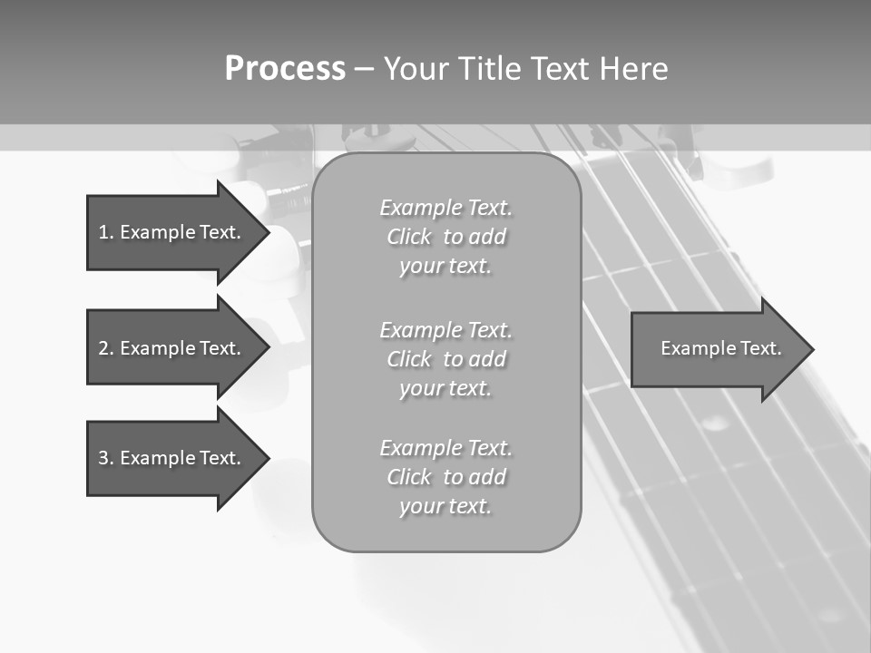 Black Fashion Equipment PowerPoint Template