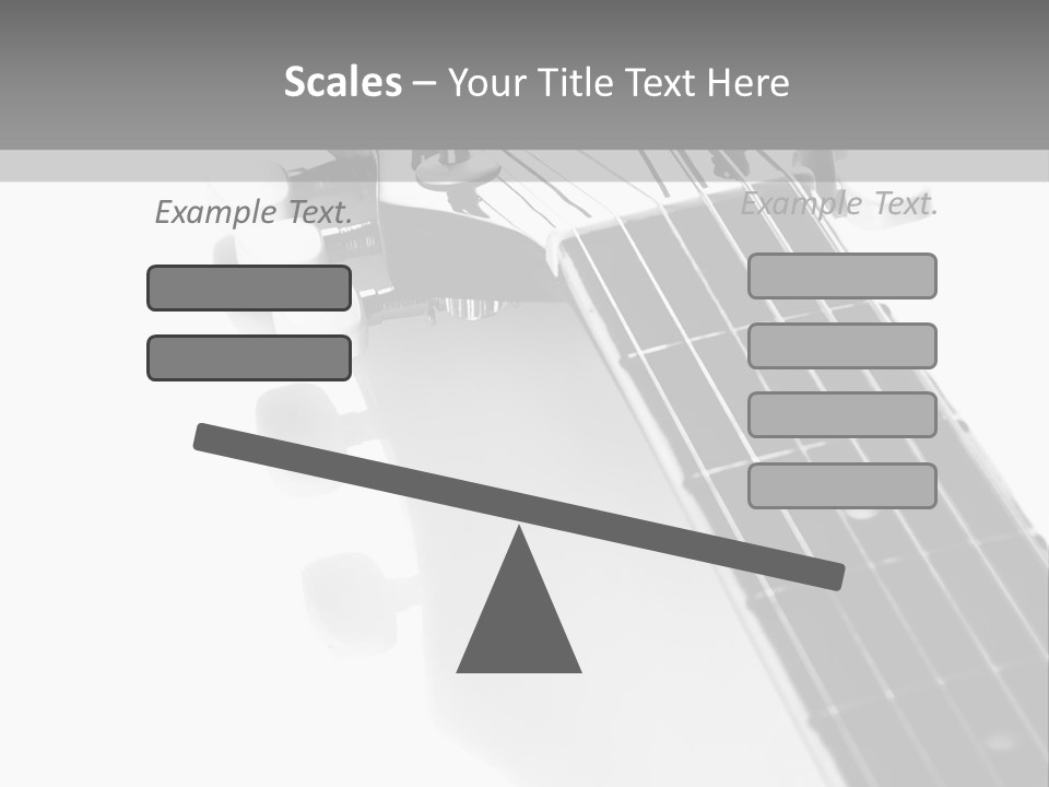 Black Fashion Equipment PowerPoint Template