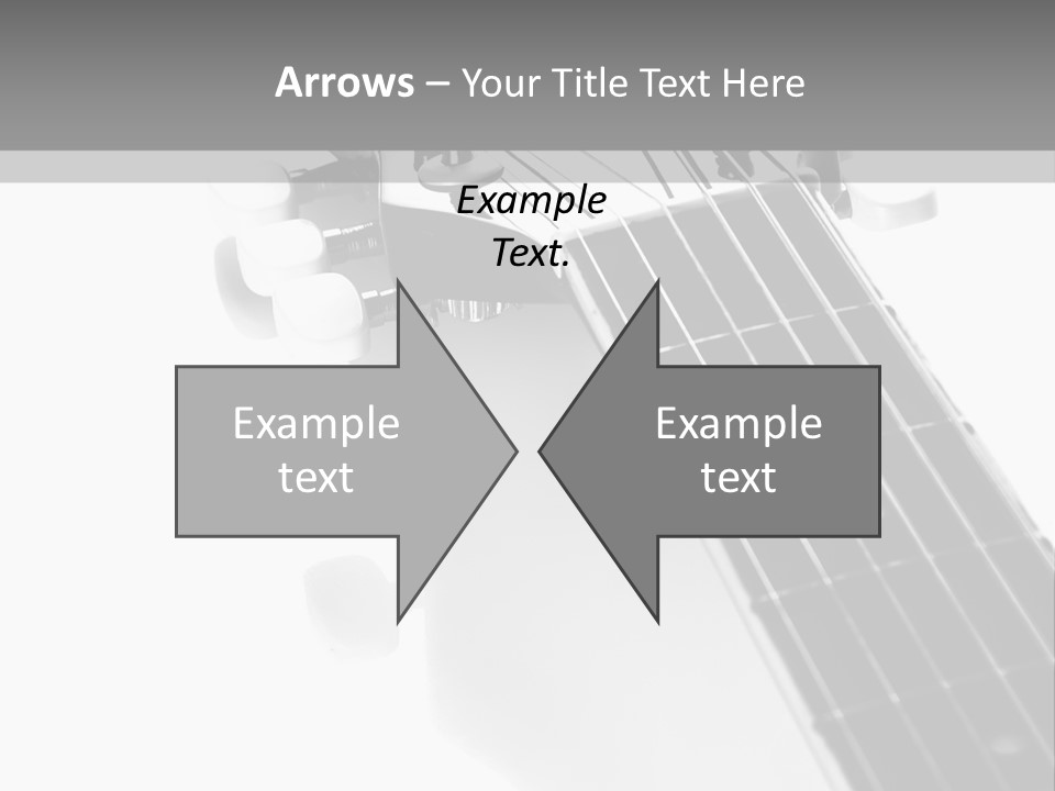 Black Fashion Equipment PowerPoint Template