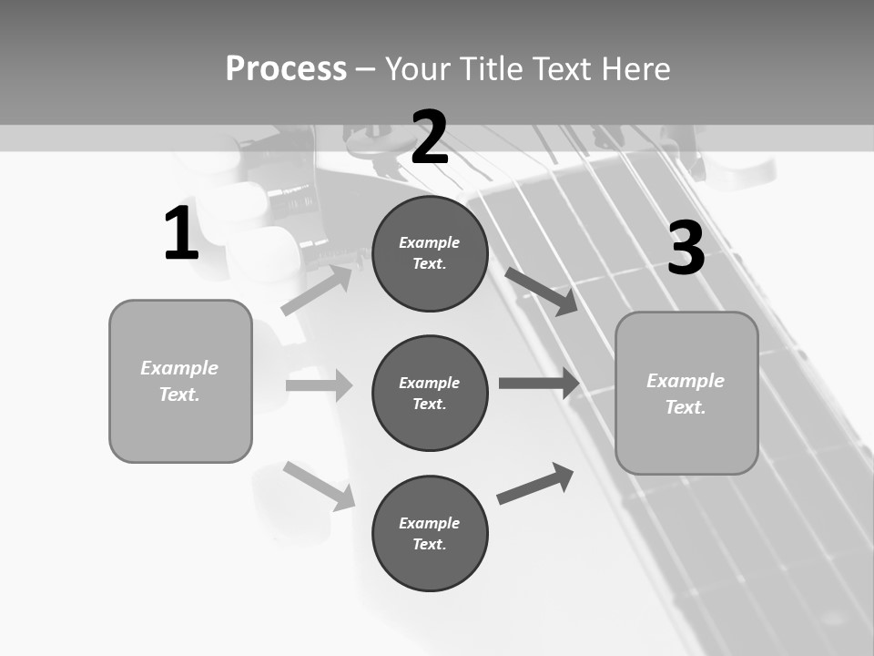 Black Fashion Equipment PowerPoint Template