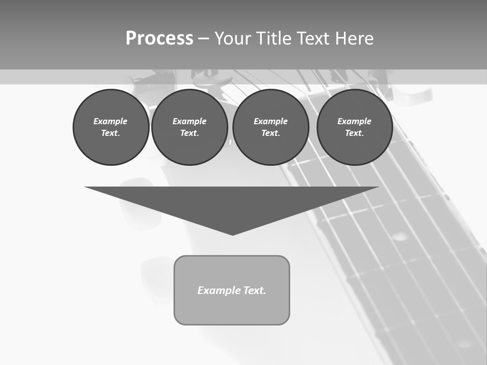Black Fashion Equipment PowerPoint Template