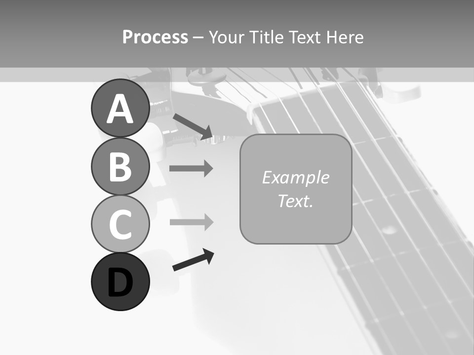 Black Fashion Equipment PowerPoint Template