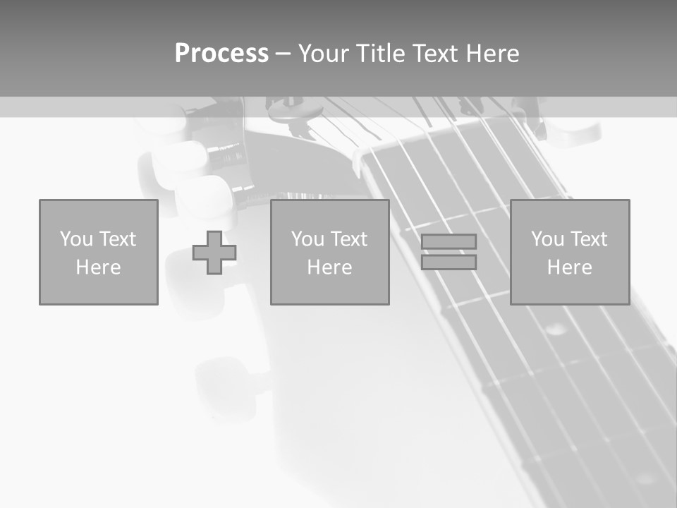 Black Fashion Equipment PowerPoint Template