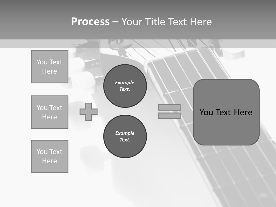 Black Fashion Equipment PowerPoint Template