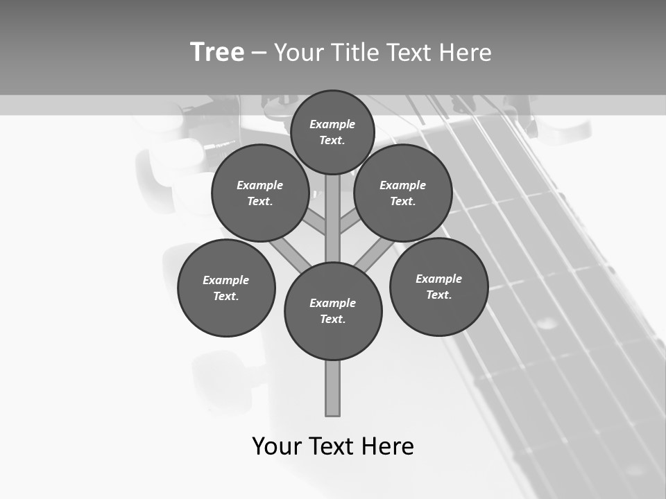 Black Fashion Equipment PowerPoint Template