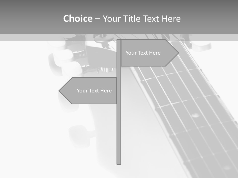 Black Fashion Equipment PowerPoint Template