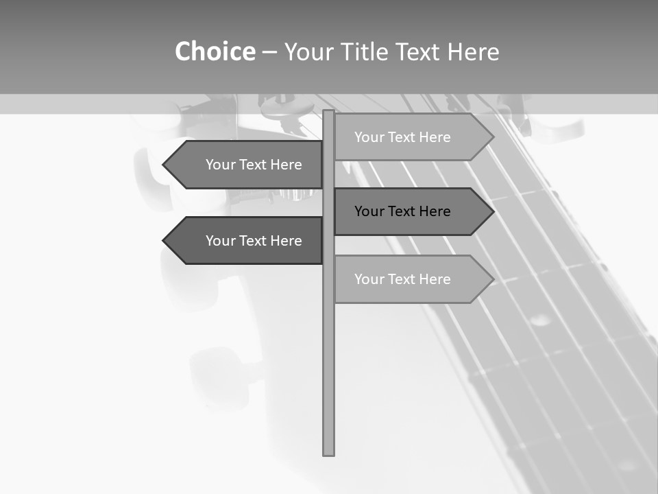 Black Fashion Equipment PowerPoint Template