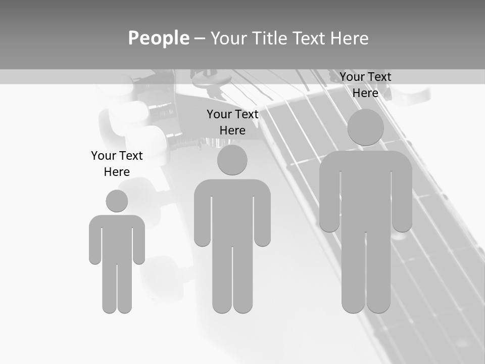 Black Fashion Equipment PowerPoint Template