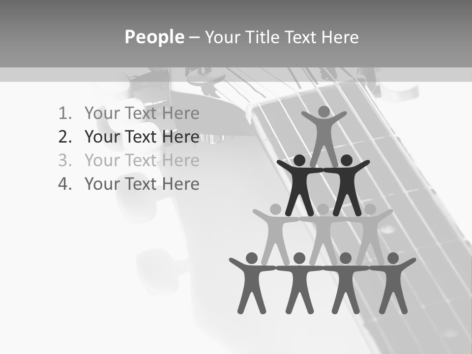Black Fashion Equipment PowerPoint Template