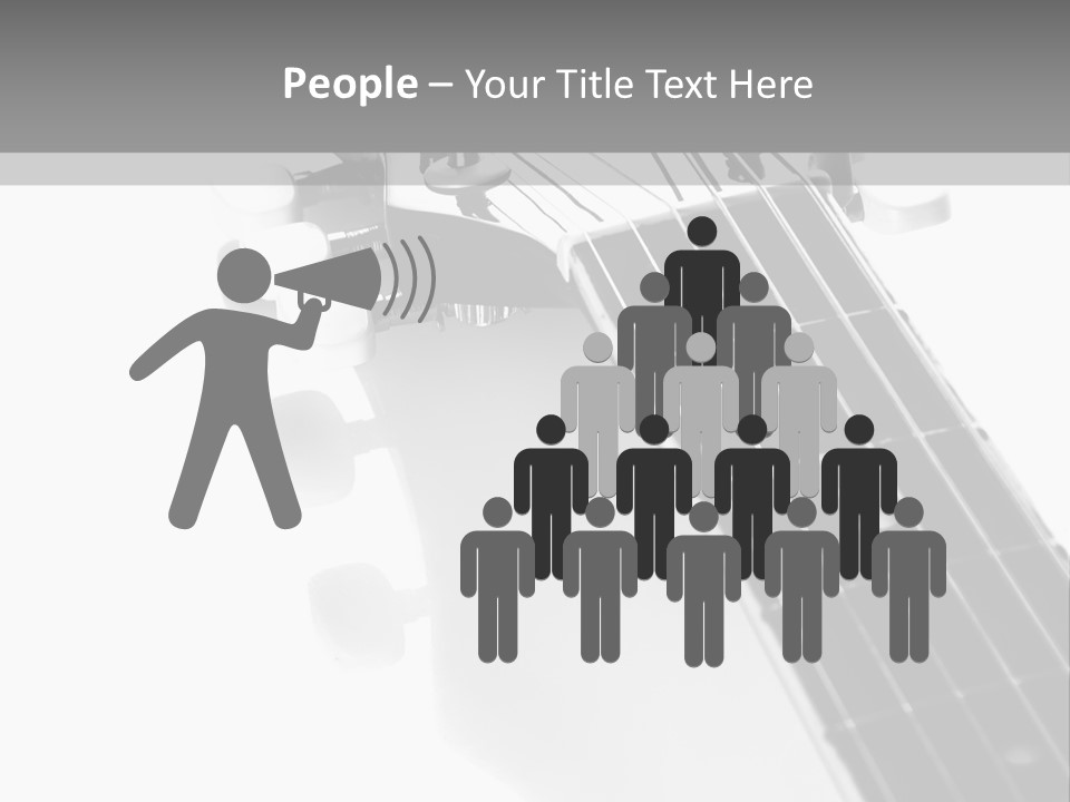 Black Fashion Equipment PowerPoint Template