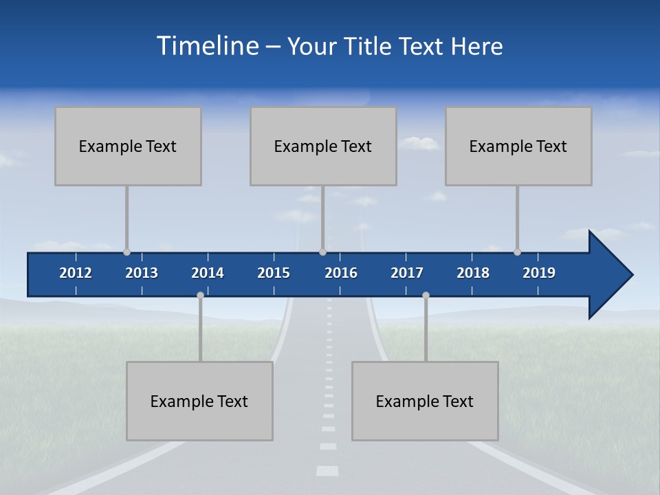 Forward Usiness Success Thrust PowerPoint Template