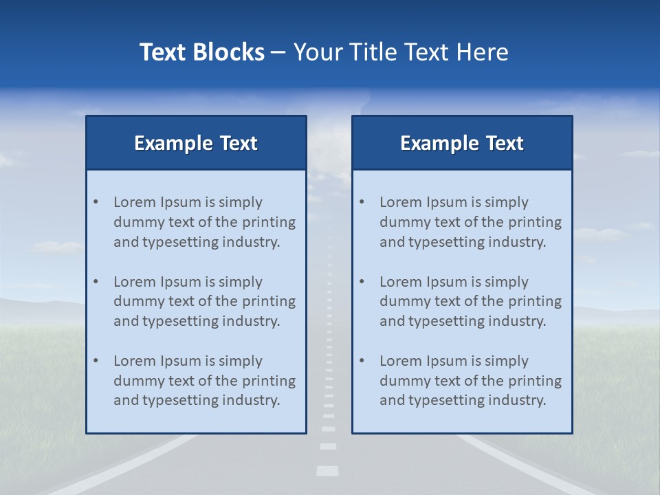 Forward Usiness Success Thrust PowerPoint Template