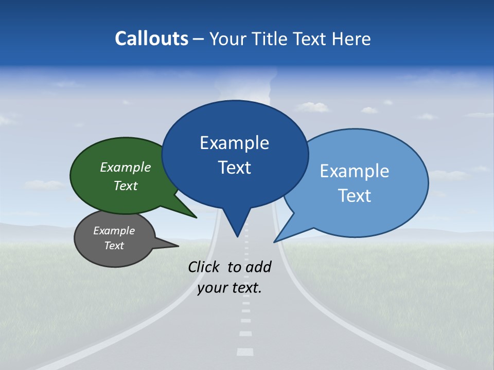 Forward Usiness Success Thrust PowerPoint Template