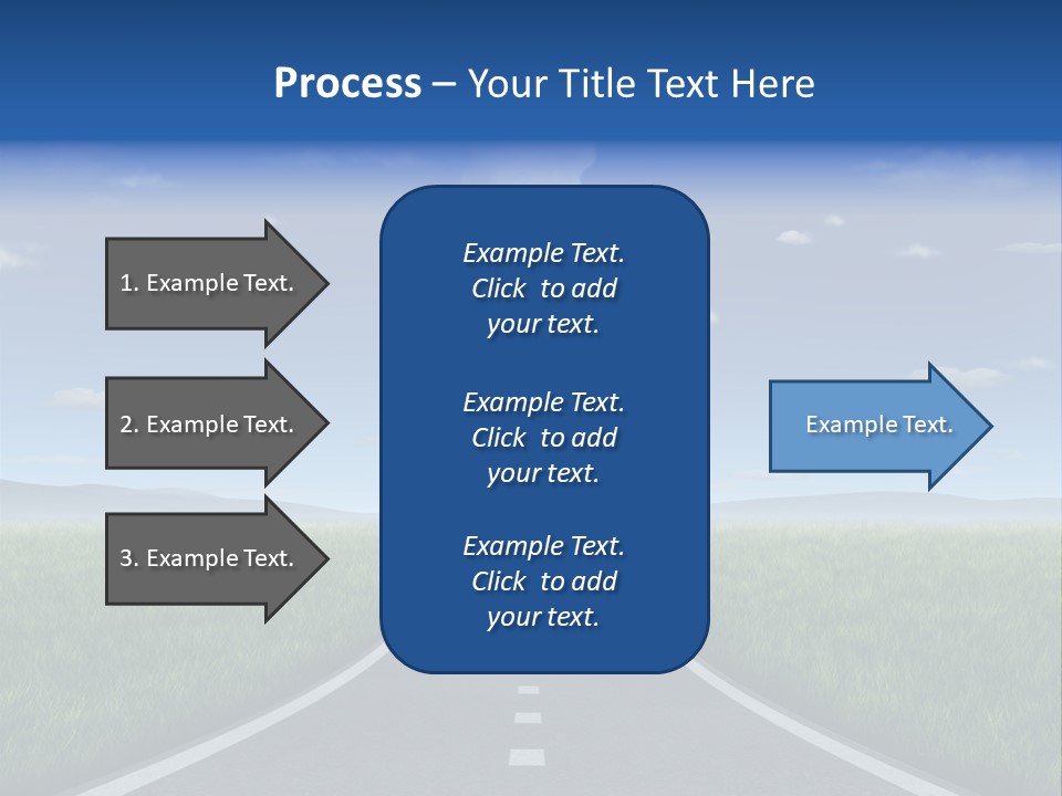 Forward Usiness Success Thrust PowerPoint Template