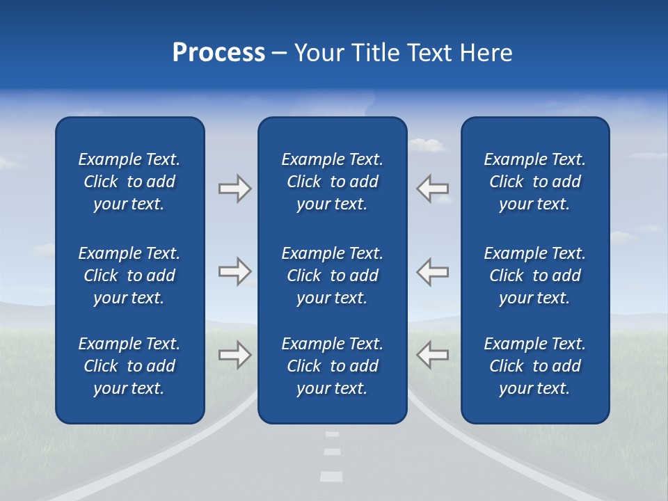 Forward Usiness Success Thrust PowerPoint Template
