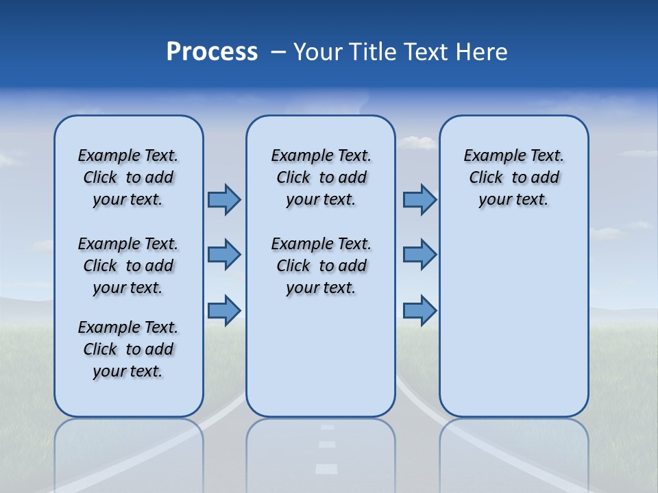 Forward Usiness Success Thrust PowerPoint Template
