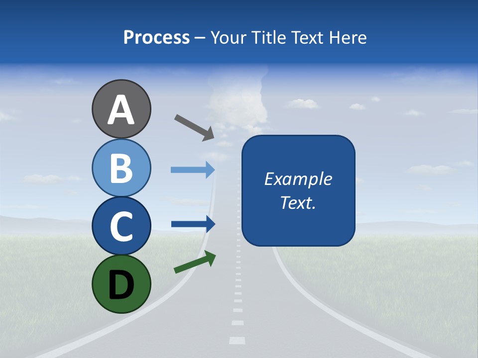 Forward Usiness Success Thrust PowerPoint Template
