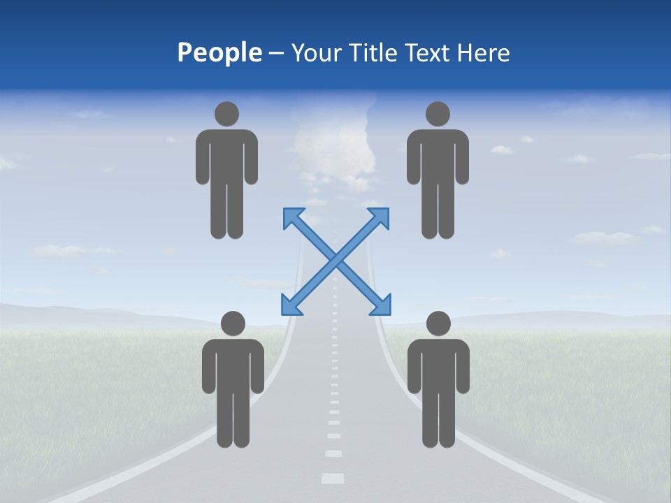 Forward Usiness Success Thrust PowerPoint Template