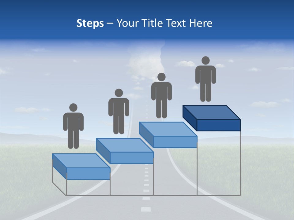 Forward Usiness Success Thrust PowerPoint Template