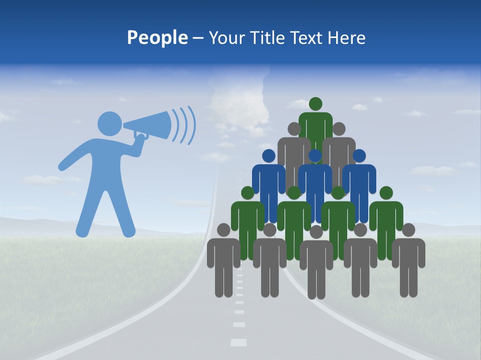 Forward Usiness Success Thrust PowerPoint Template