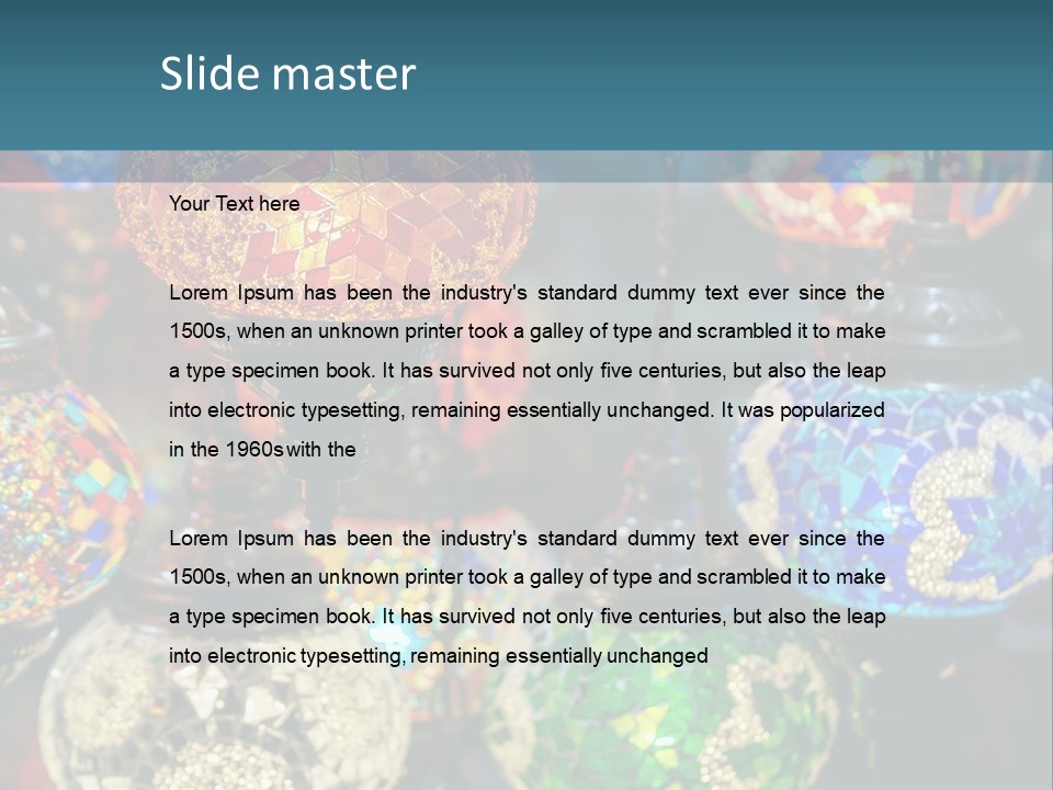Vibrant Lantern East PowerPoint Template