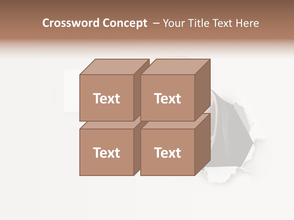 Message Finger Hand PowerPoint Template