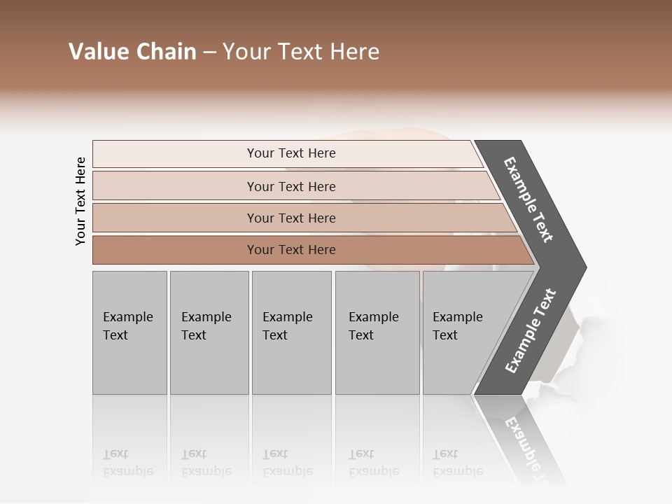 Message Finger Hand PowerPoint Template