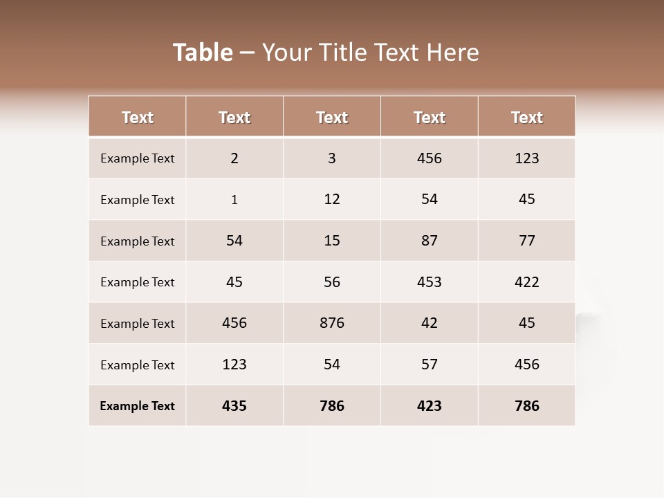Message Finger Hand PowerPoint Template
