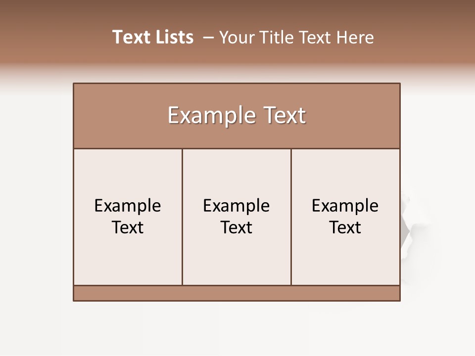 Message Finger Hand PowerPoint Template