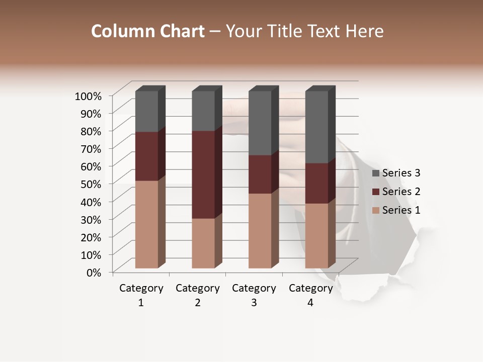 Message Finger Hand PowerPoint Template