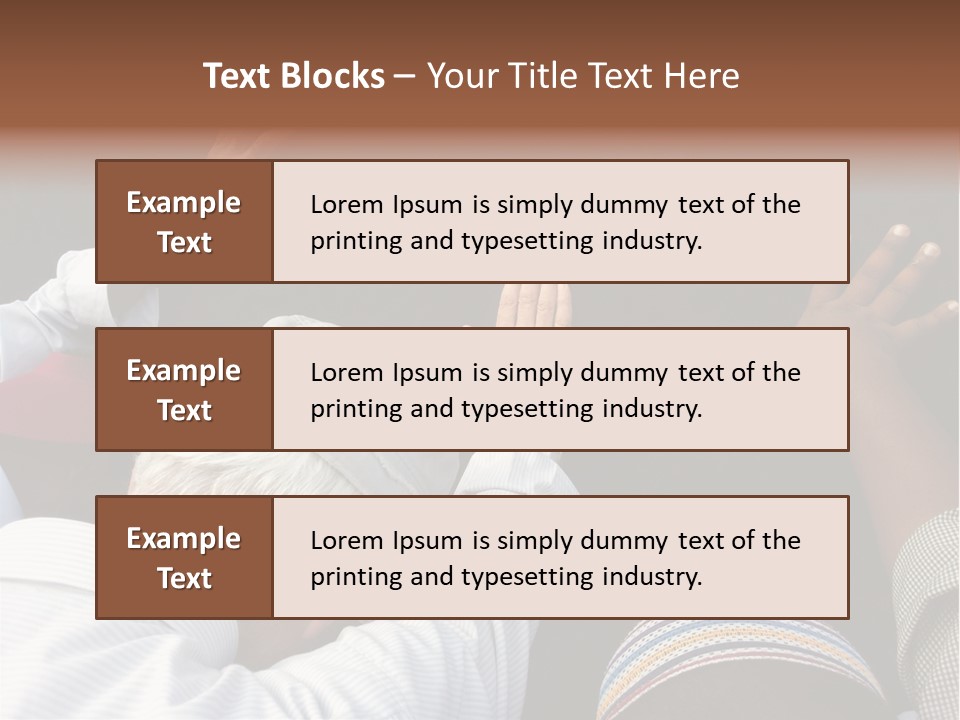 Eastern Crowd Islamic PowerPoint Template