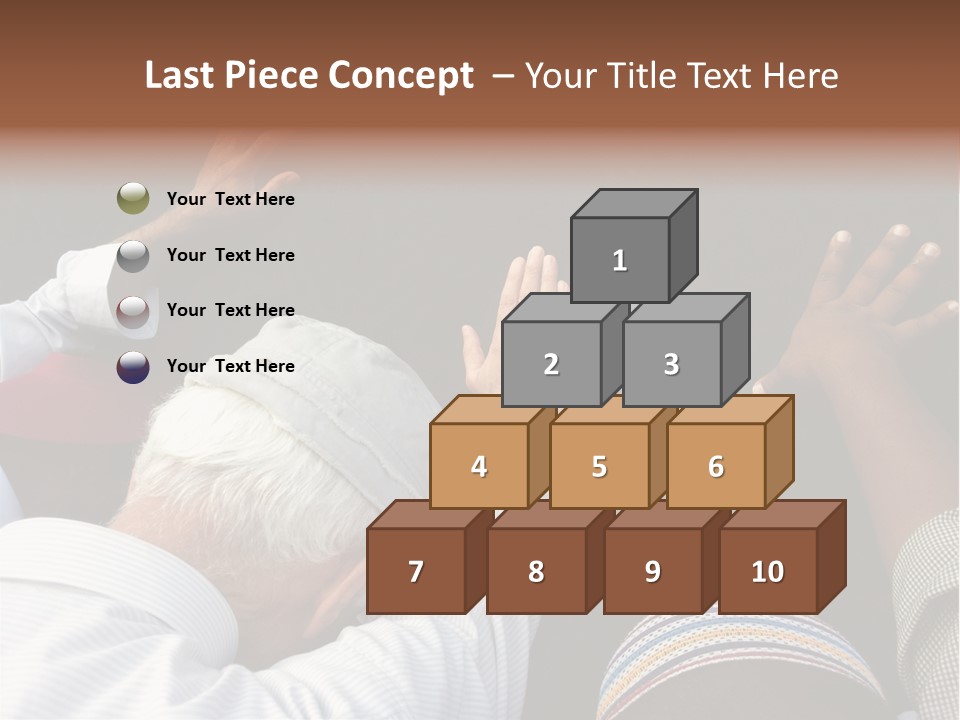 Eastern Crowd Islamic PowerPoint Template