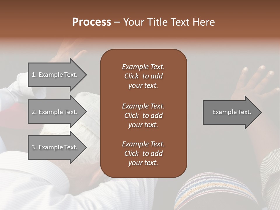 Eastern Crowd Islamic PowerPoint Template