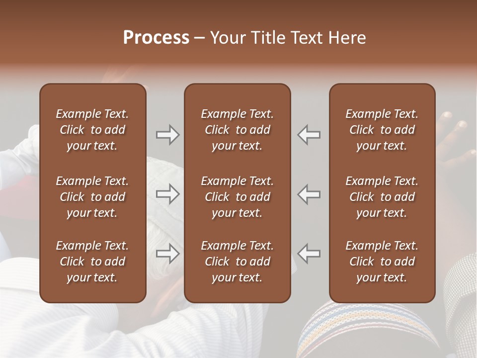 Eastern Crowd Islamic PowerPoint Template