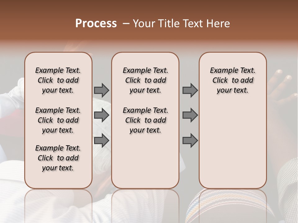 Eastern Crowd Islamic PowerPoint Template
