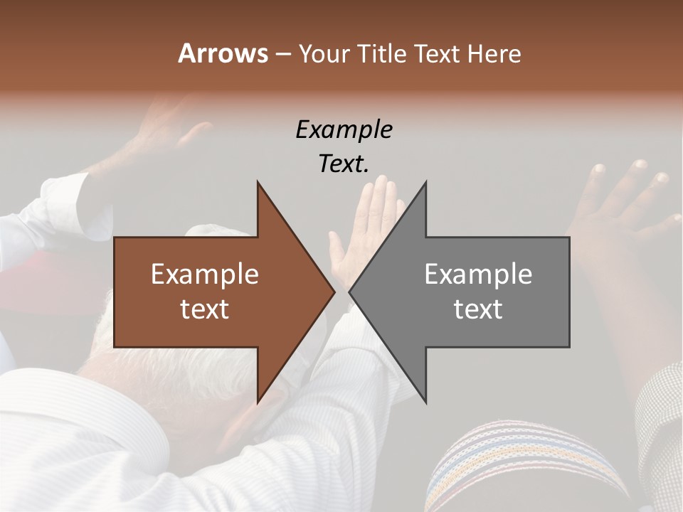 Eastern Crowd Islamic PowerPoint Template
