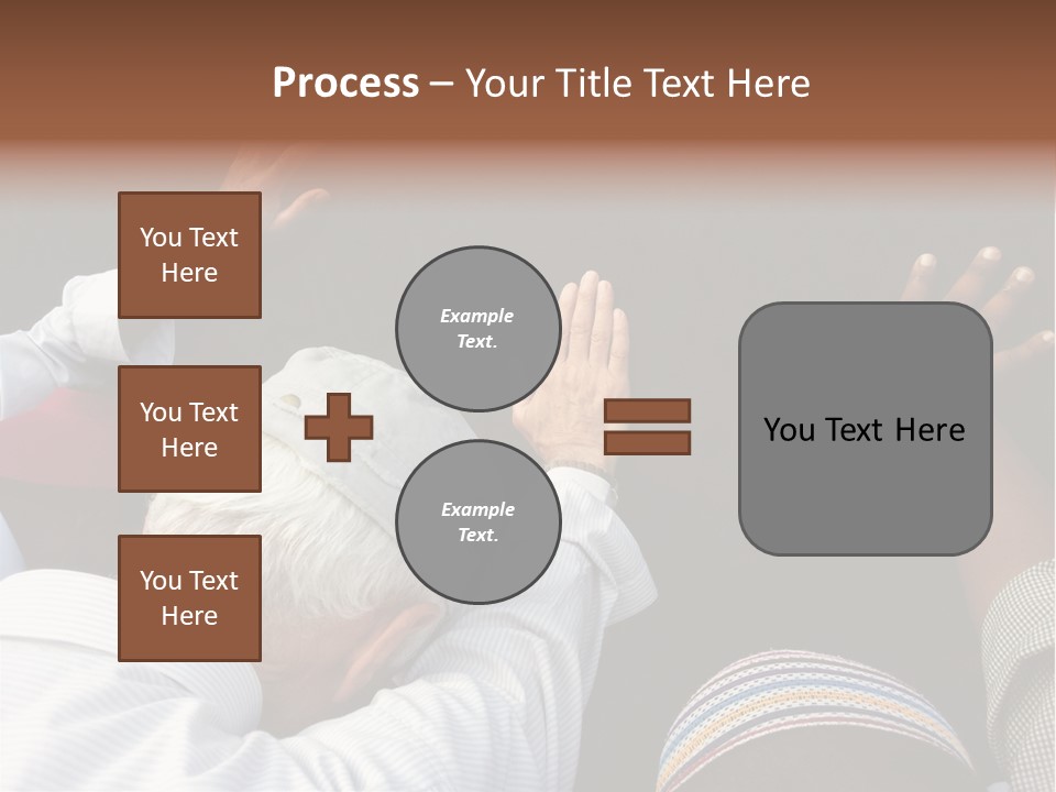 Eastern Crowd Islamic PowerPoint Template