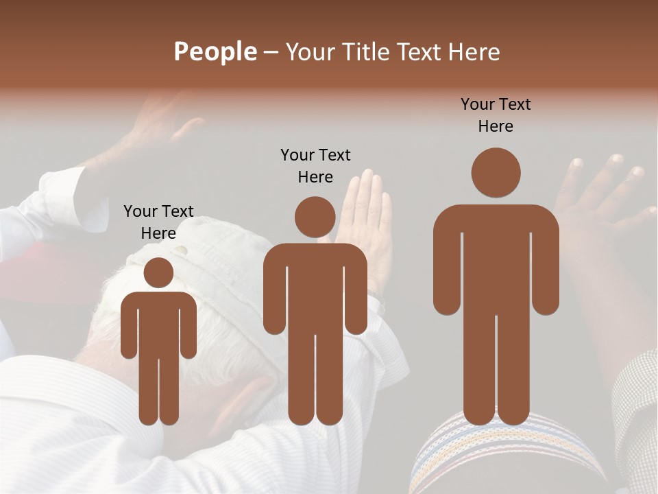 Eastern Crowd Islamic PowerPoint Template