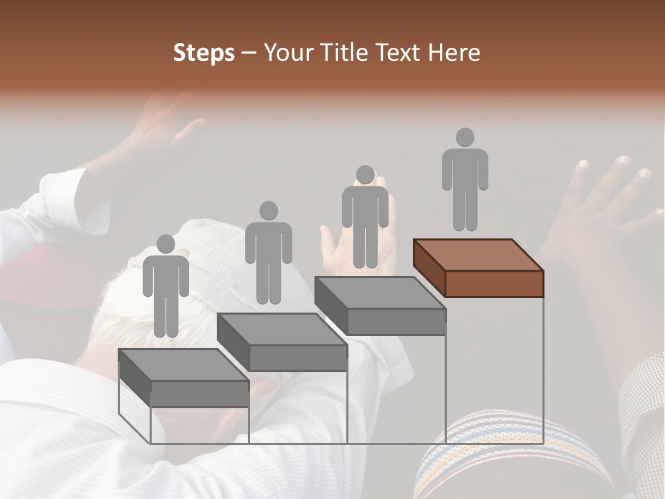 Eastern Crowd Islamic PowerPoint Template