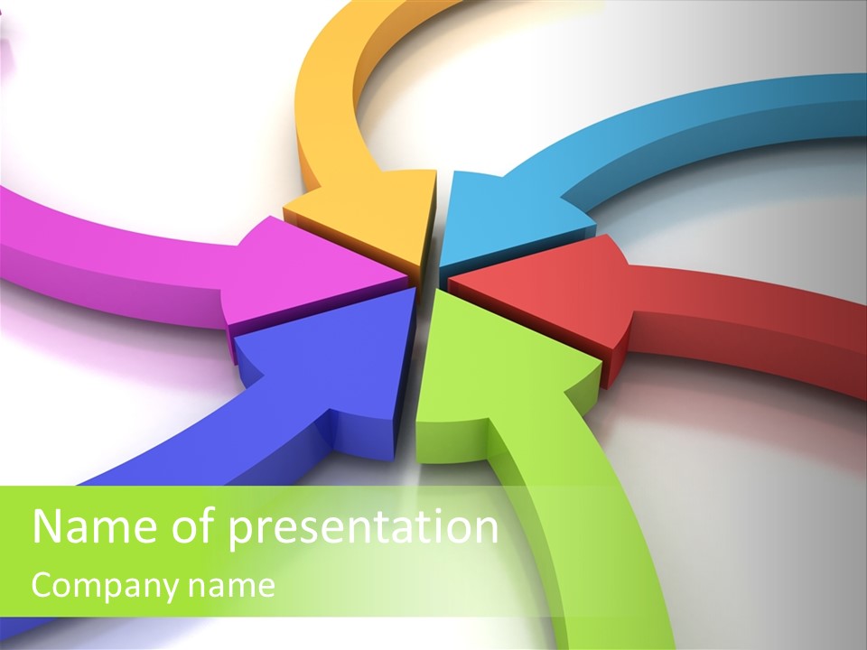 White Concept Business PowerPoint Template