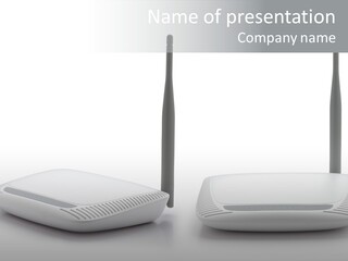 Adsl Wireless Telecommunication PowerPoint Template