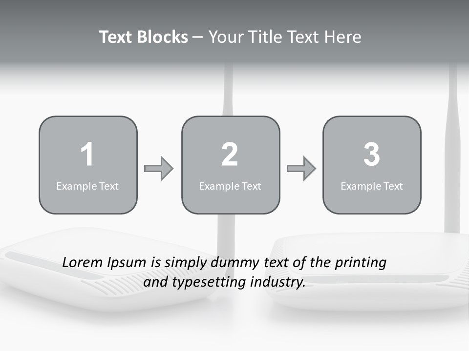 Adsl Wireless Telecommunication PowerPoint Template