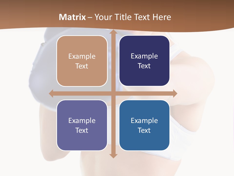 Teenager Boxing Healthy Lifestyle PowerPoint Template