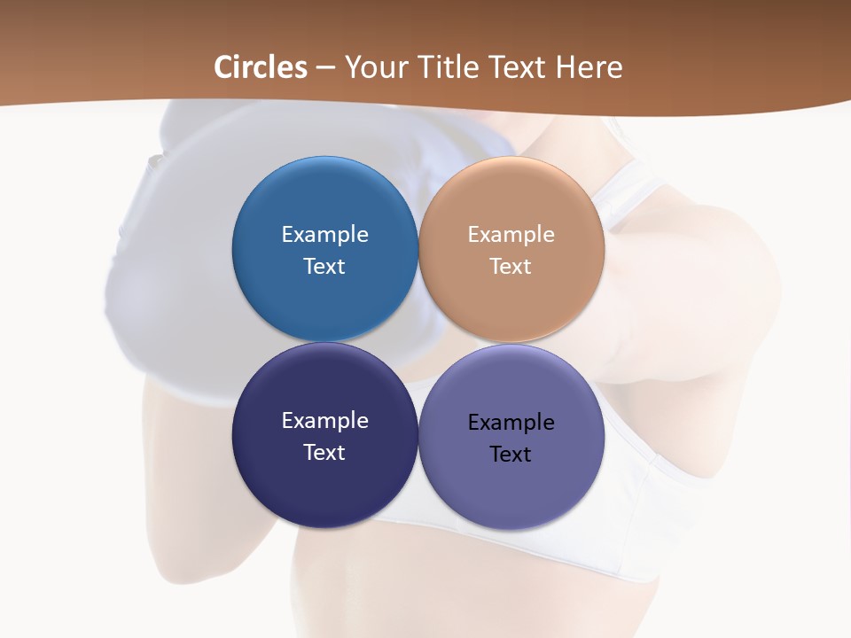 Teenager Boxing Healthy Lifestyle PowerPoint Template