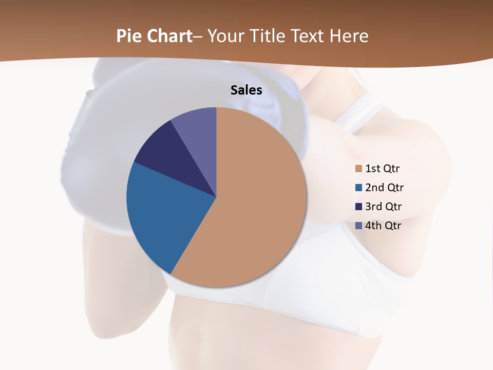 Teenager Boxing Healthy Lifestyle PowerPoint Template