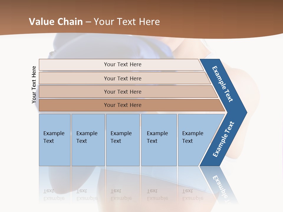 Teenager Boxing Healthy Lifestyle PowerPoint Template