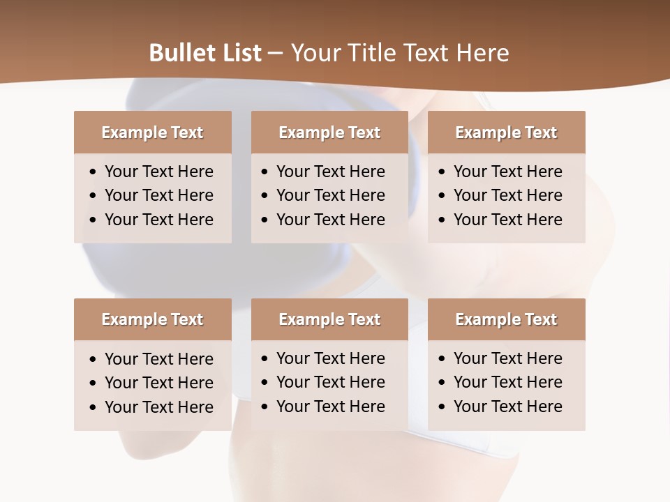 Teenager Boxing Healthy Lifestyle PowerPoint Template